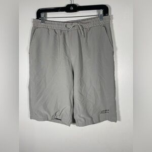 Eddie Bauer Light Gray Drawstring Shorts